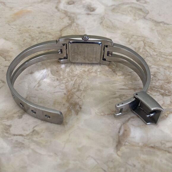 Tommy Hilfiger Stainless Steel Tank Style Women's Quartz Watch - Picture 7 of 9